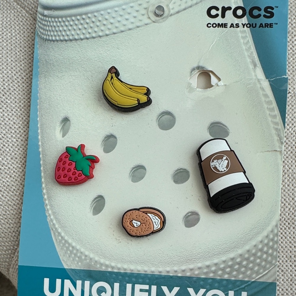 CROCS set of 4 Shoe Charms